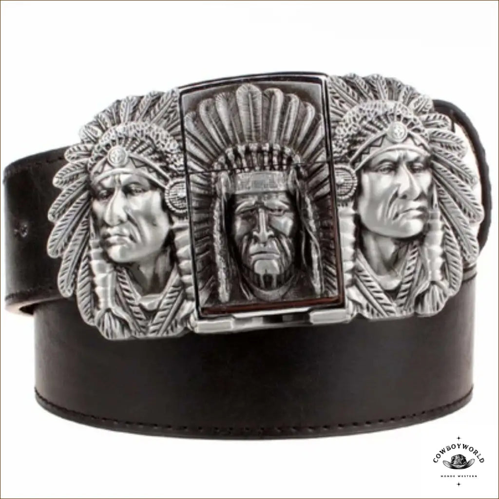 Ceinture Briquet Western Indien