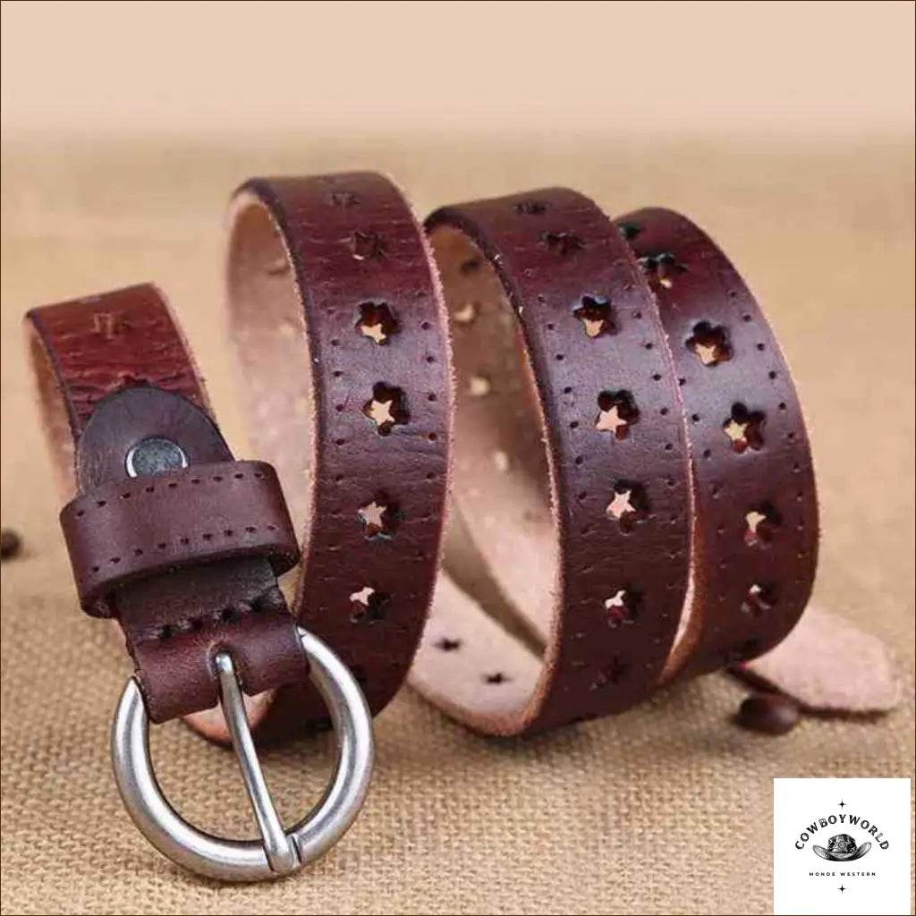 Ceinture Country Étoiles - Cowboy World