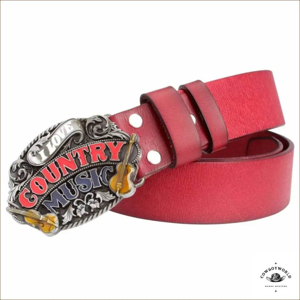 Ceinture Country Music - Cowboy World