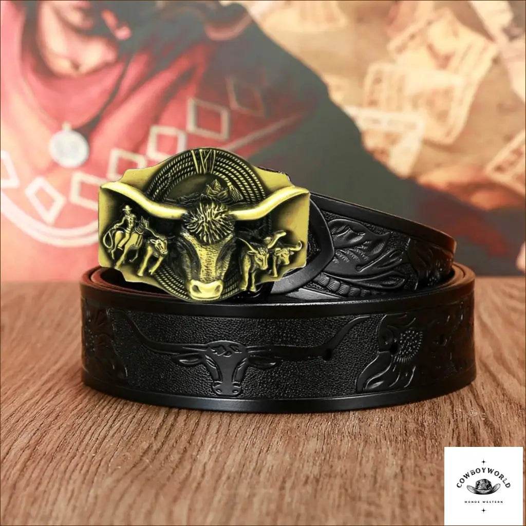 Ceinture Country Pour Jean Homme - Cowboy World