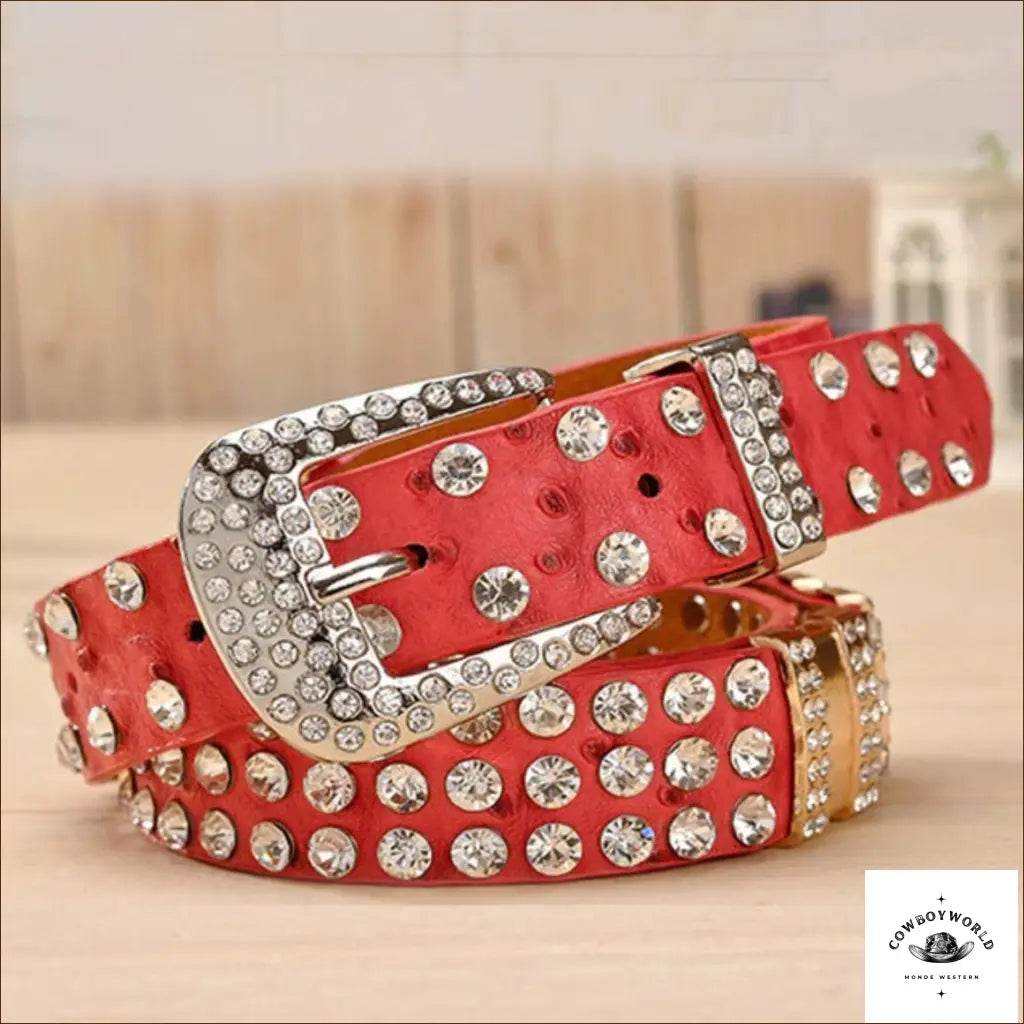 Ceinture Country Strass - Cowboy World