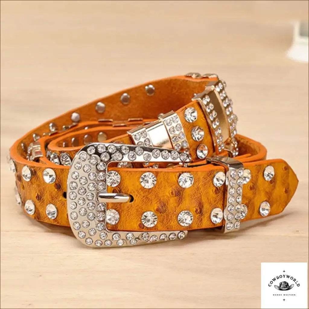 Ceinture Country Strass - Cowboy World