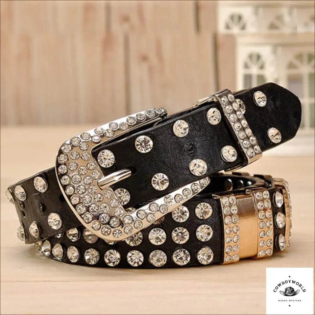 Ceinture Country Strass - Cowboy World