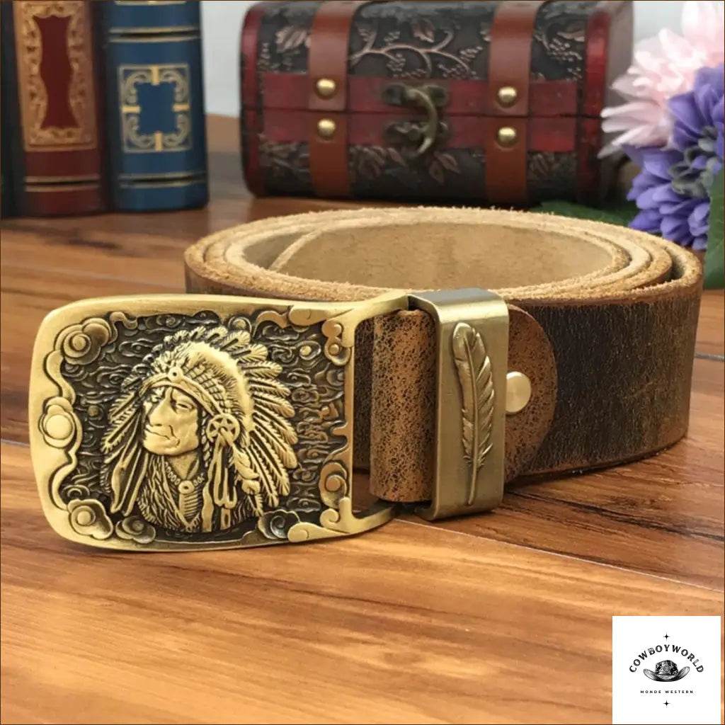 Ceinture Cowboy Chef Indien - Cowboy World