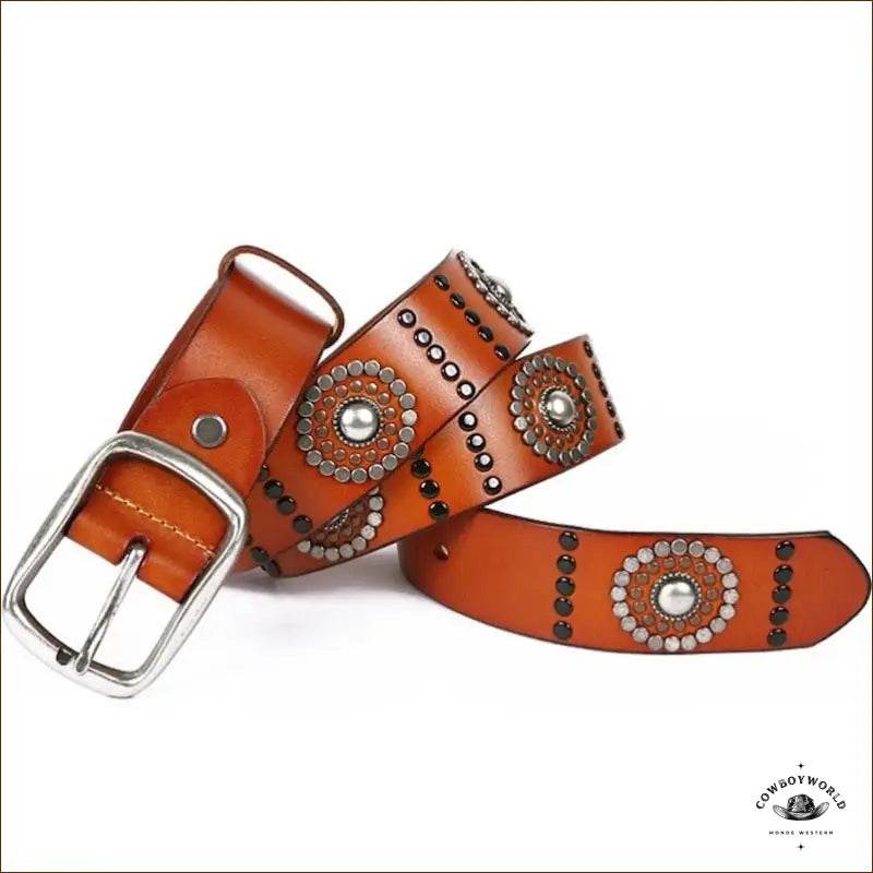 Ceinture Cowboy Cloutée - Cowboy World
