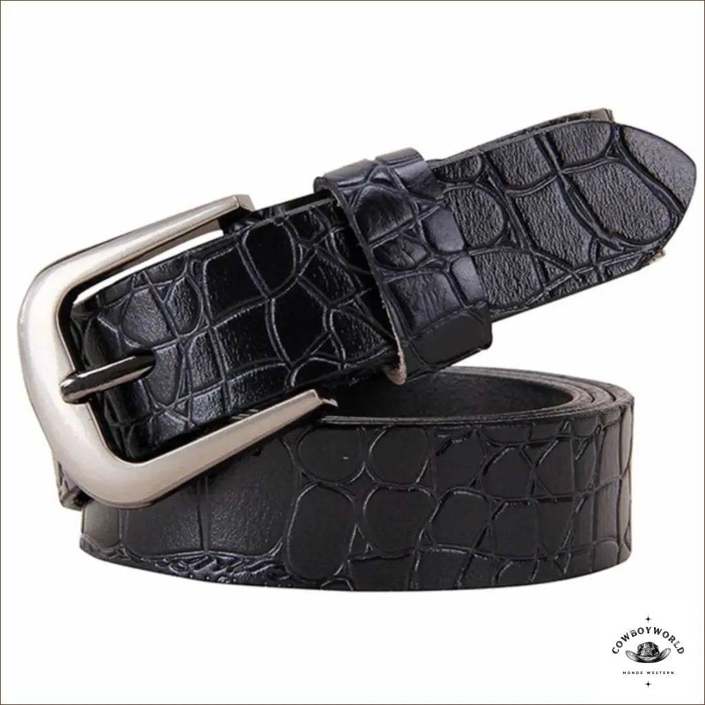 Ceinture Cowboy Femme Bleue - Cowboy World