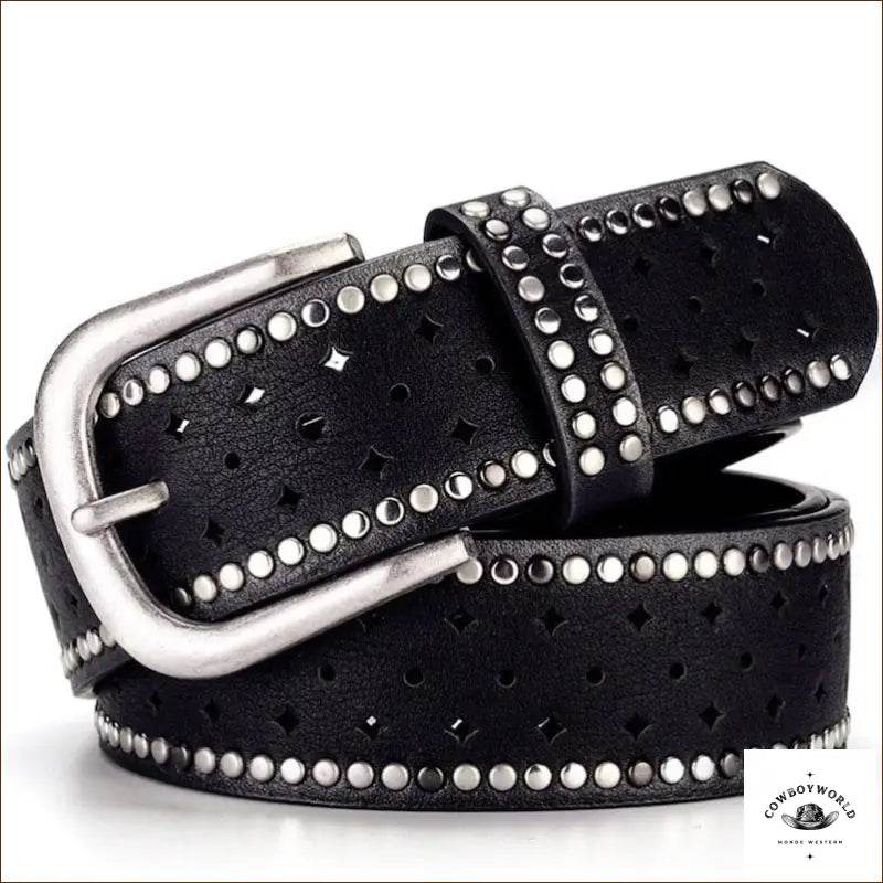 Ceinture Cowboy Femme Écru - Cowboy World