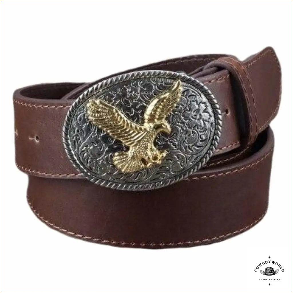 Ceinture Cowboys Relief Aigle - Cowboy World