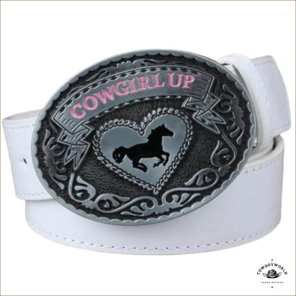 Ceinture Cowgirl Up - Cowboy World