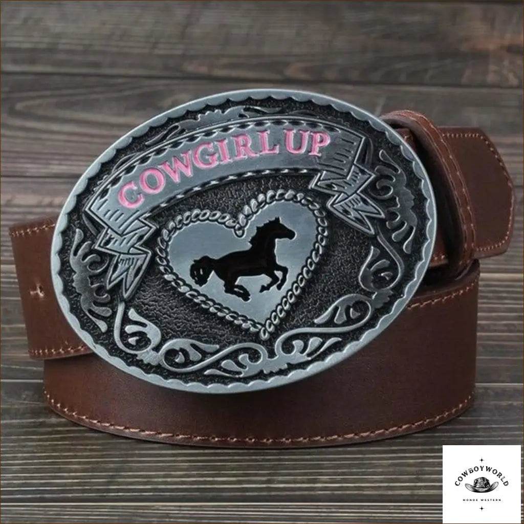 Ceinture Cowgirl Up - Cowboy World