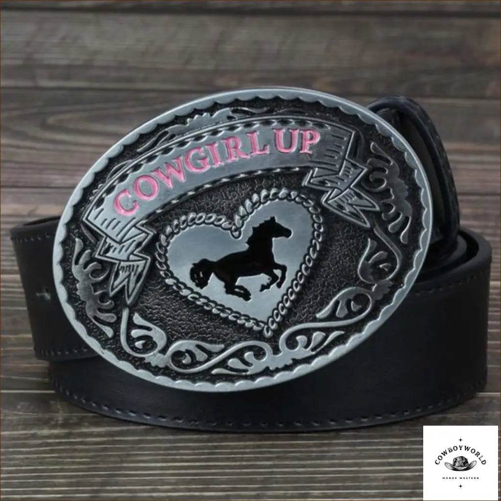 Ceinture Cowgirl Up - Cowboy World