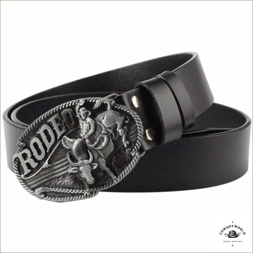 Ceinture Cuir Cowboy - Cowboy World