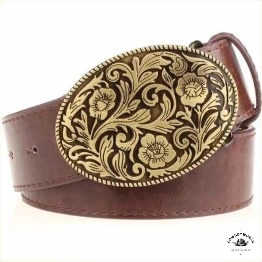 Ceinture Design Western - Cowboy World