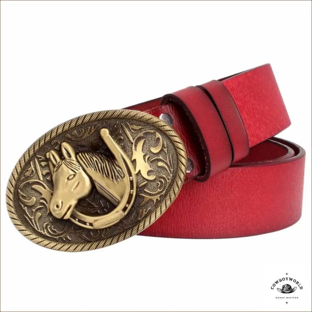 Ceinture Équitation Western Show - Cowboy World