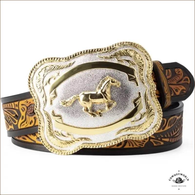 Ceinture Femme Avec Boucle Western - Cowboy World