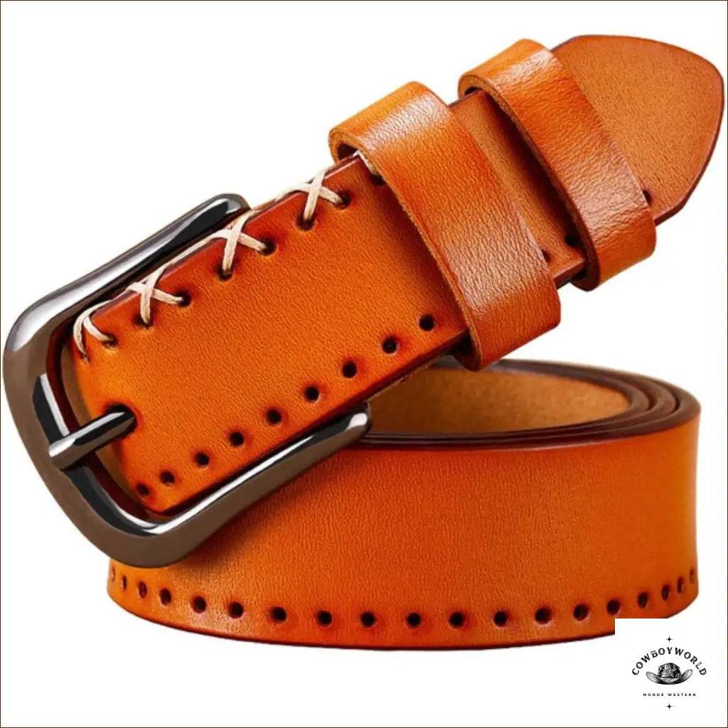 Ceinture Femme Cuir Western - Cowboy World