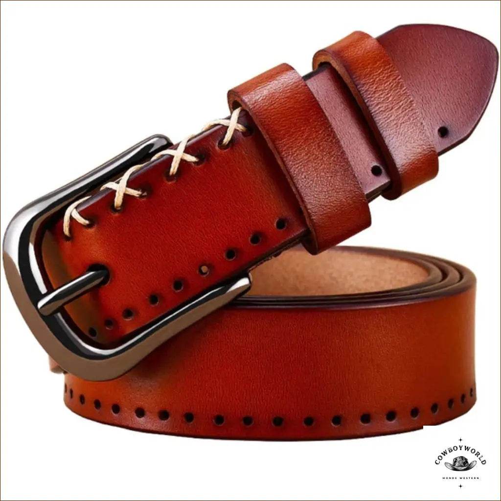 Ceinture Femme Cuir Western - Cowboy World