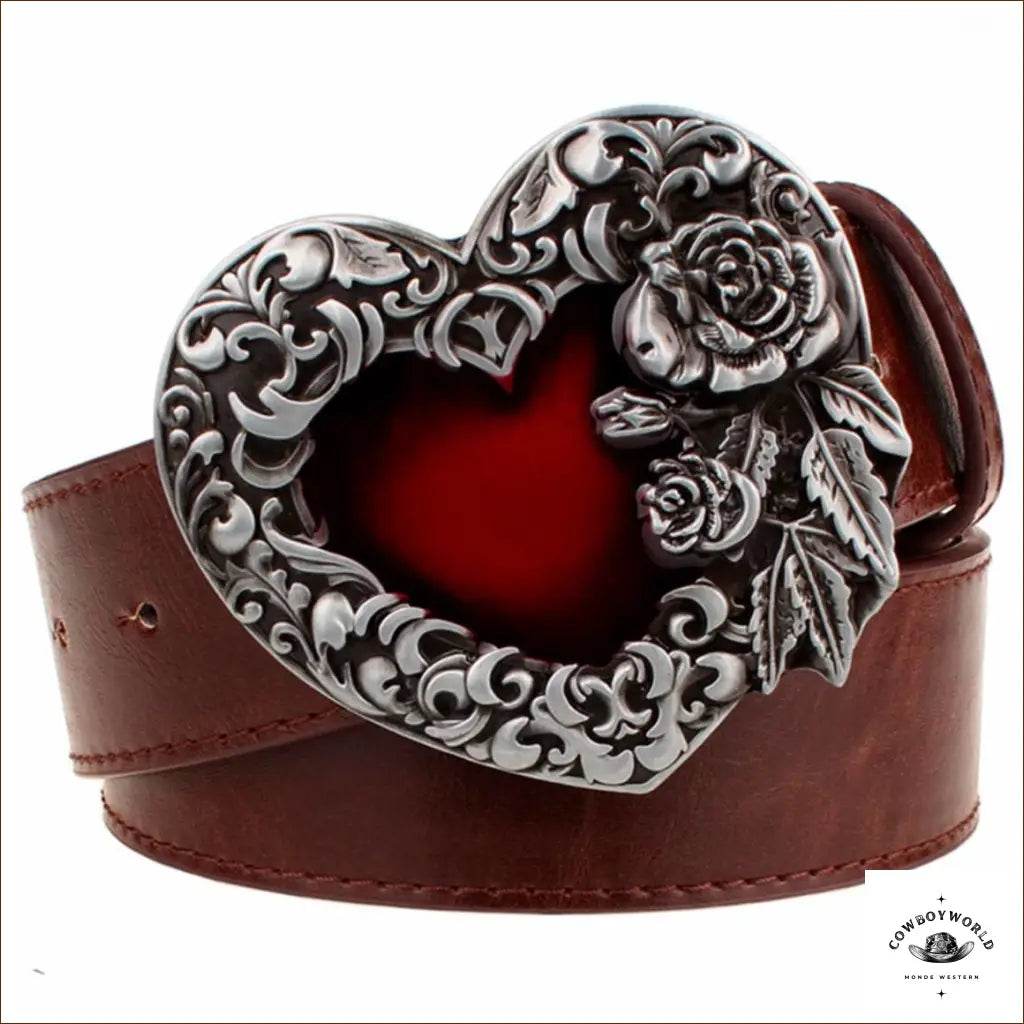 Ceinture Femme Type Western - Cowboy World