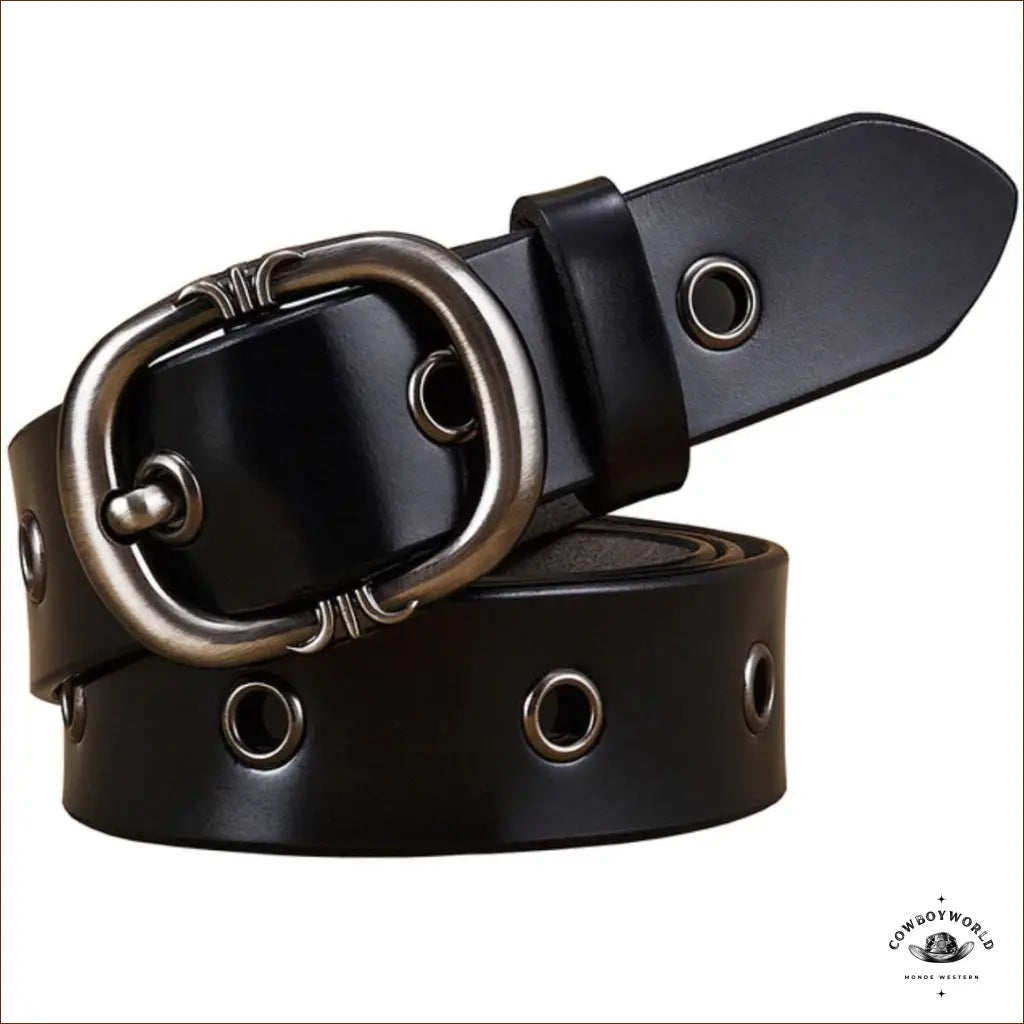 Ceinture Femme Western Cognac