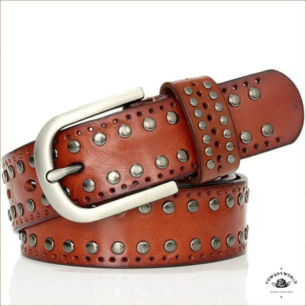 Ceinture Femme Western Verte - Cowboy World