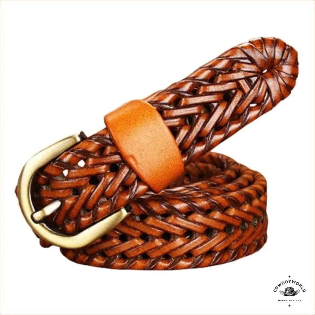 Ceinture Fine Western - Cowboy World