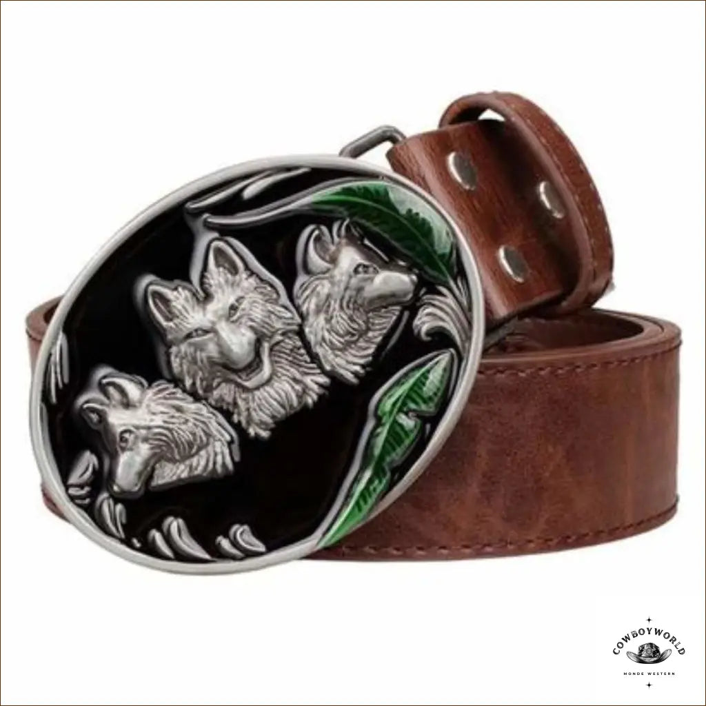 Ceinture Homme Style Western