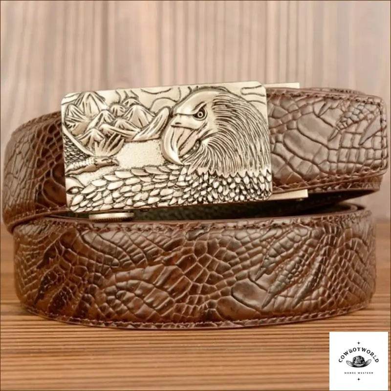 Ceinture Homme Western Boucle - Cowboy World