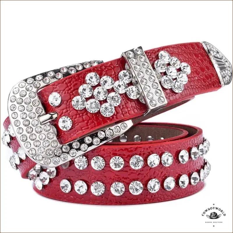 Ceinture Large Western Femme - Cowboy World