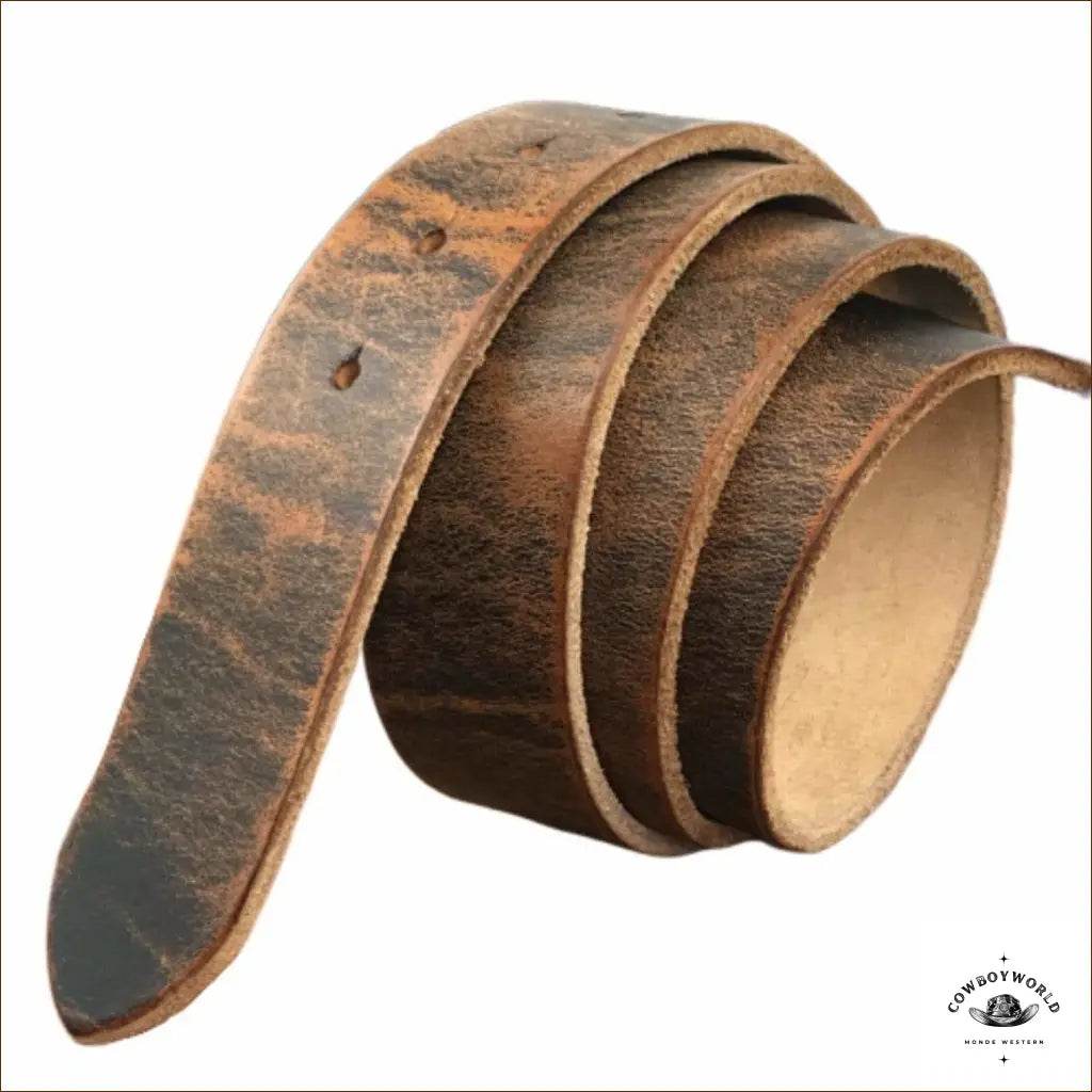 Ceinture Pour Boucle Western - Cowboy World