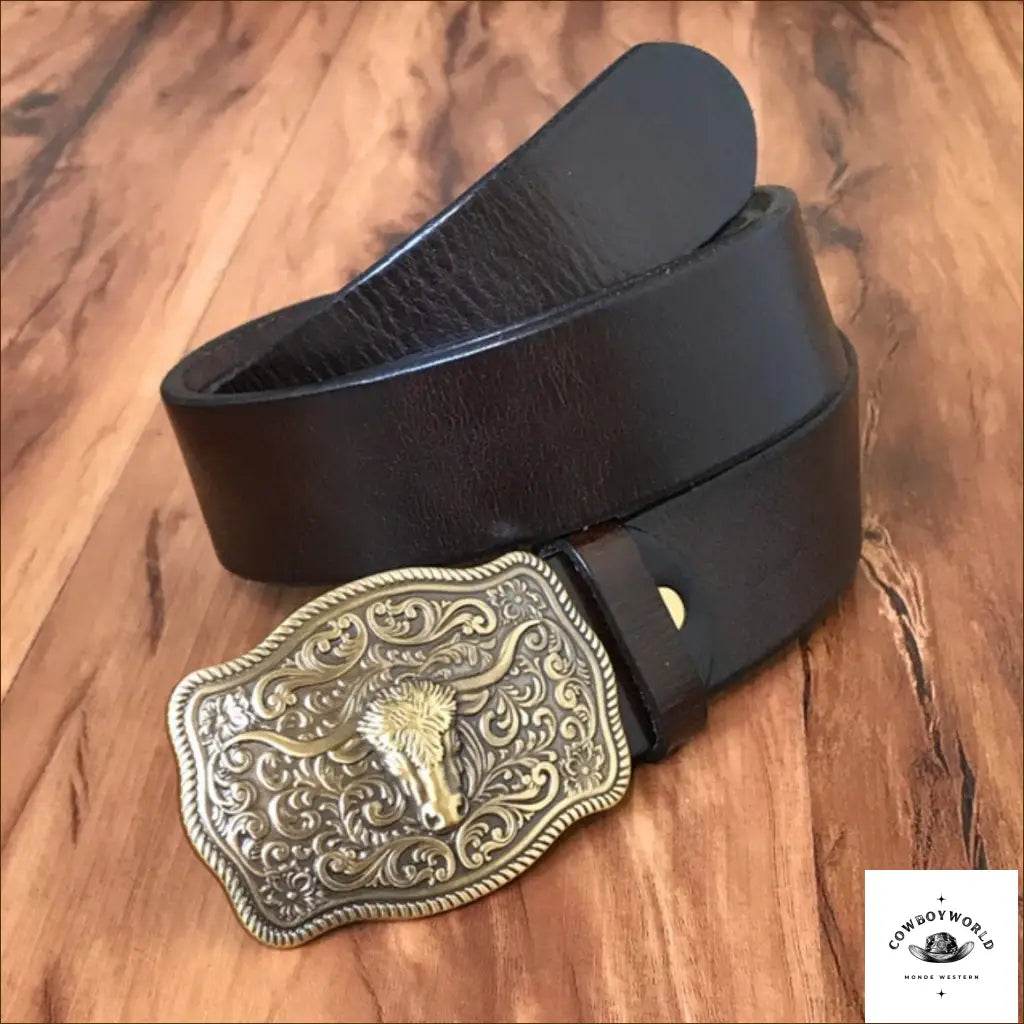 Ceinture Type Country - Cowboy World