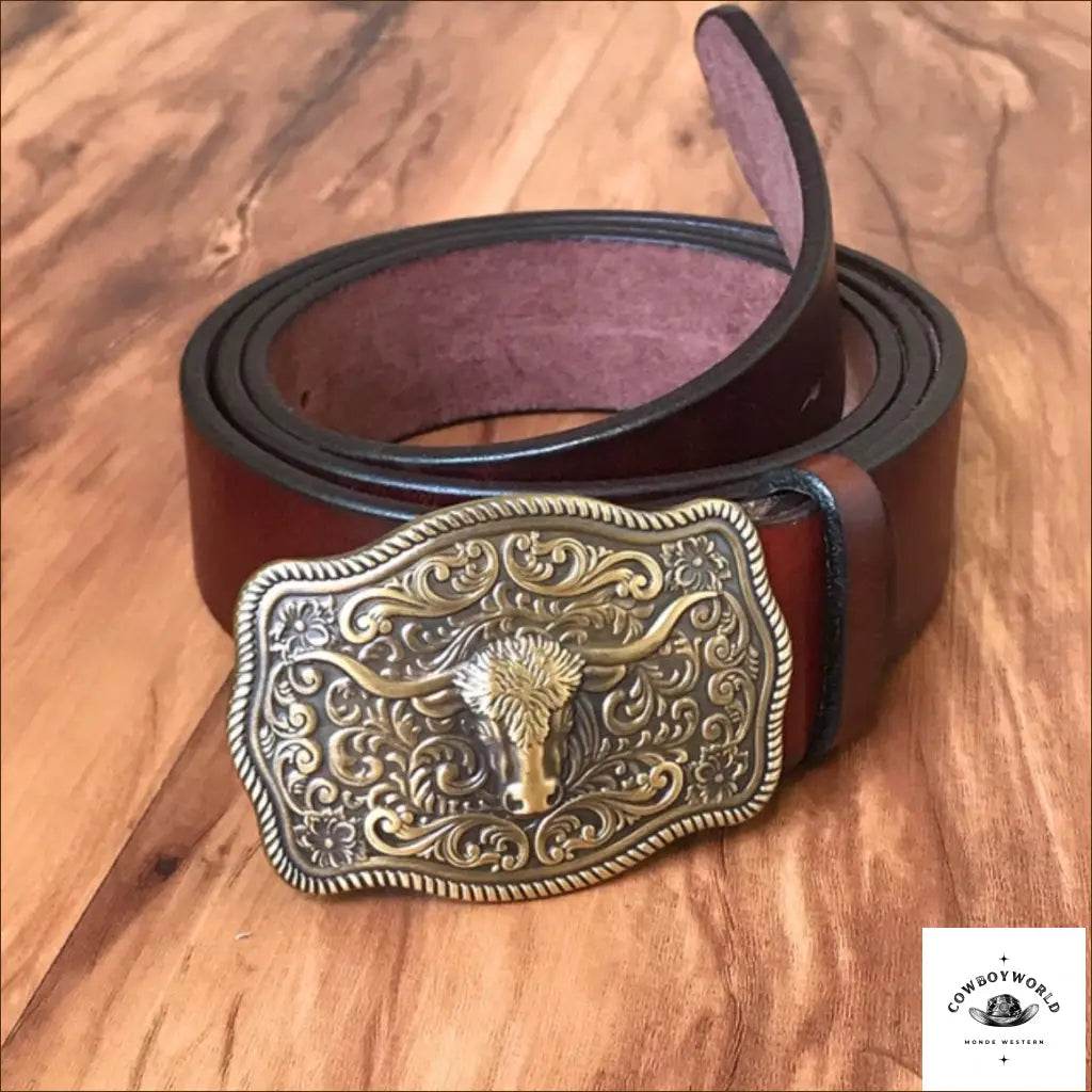 Ceinture Type Country - Cowboy World