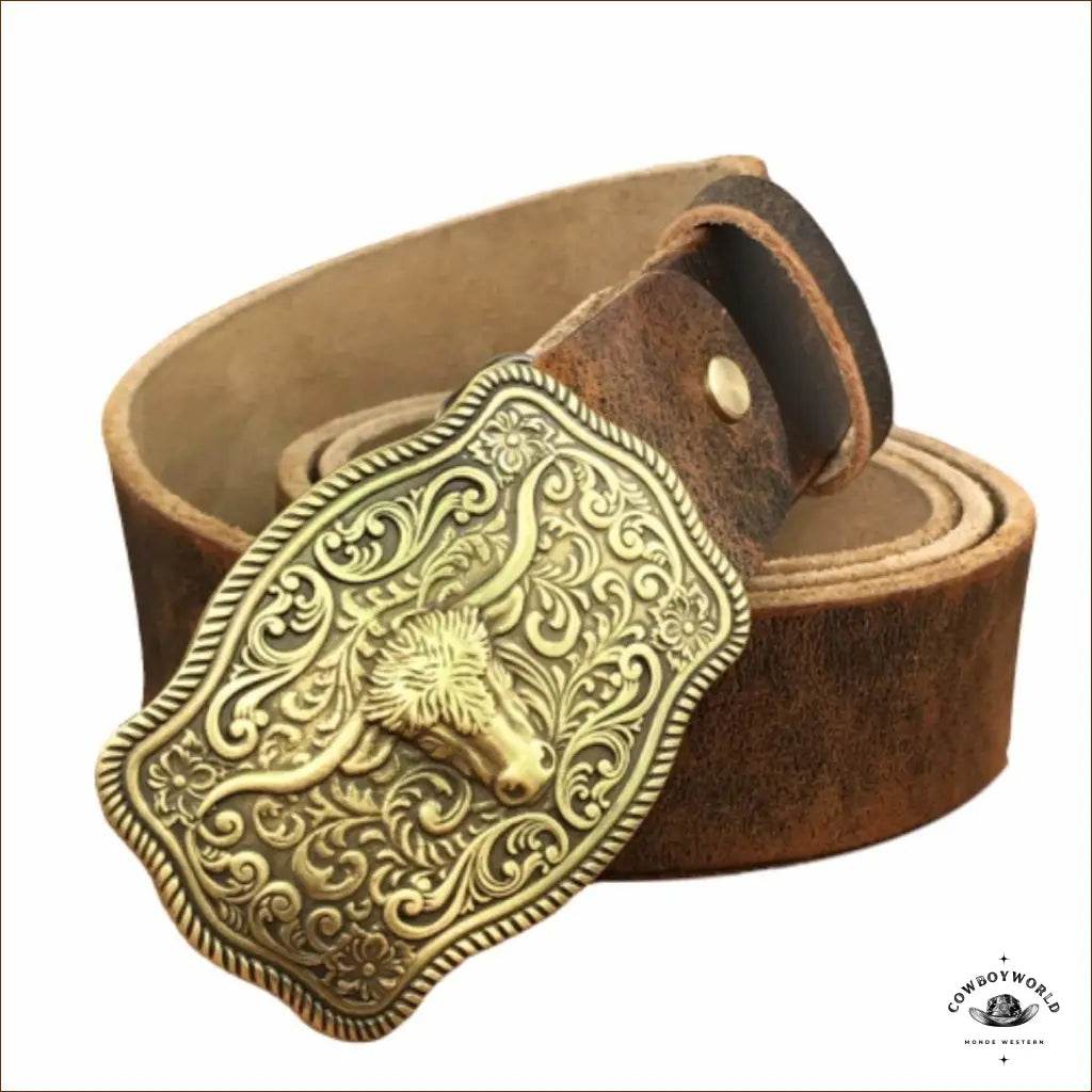 Ceinture Type Country - Cowboy World