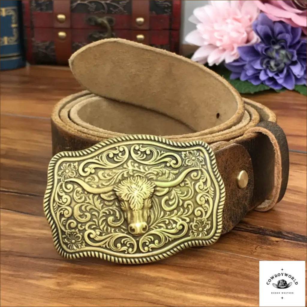 Ceinture Type Country - Cowboy World