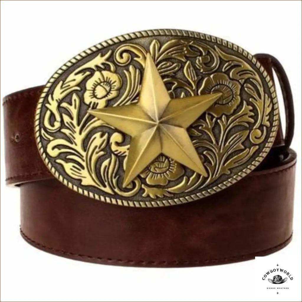 Ceinture Type Western - Cowboy World