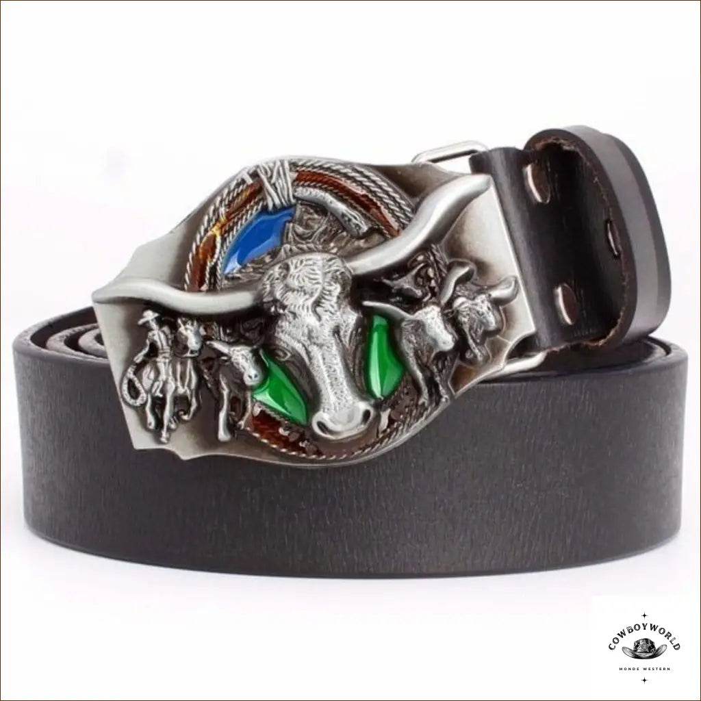 Ceinture Western Boucle Country - Cowboy World