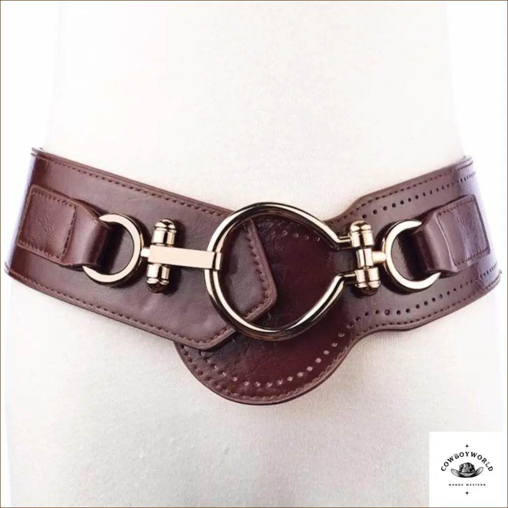 Ceinture Western Élastique - Cowboy World