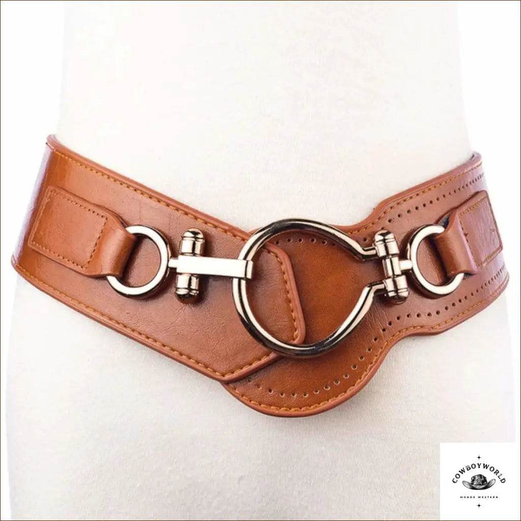 Ceinture Western Élastique - Cowboy World