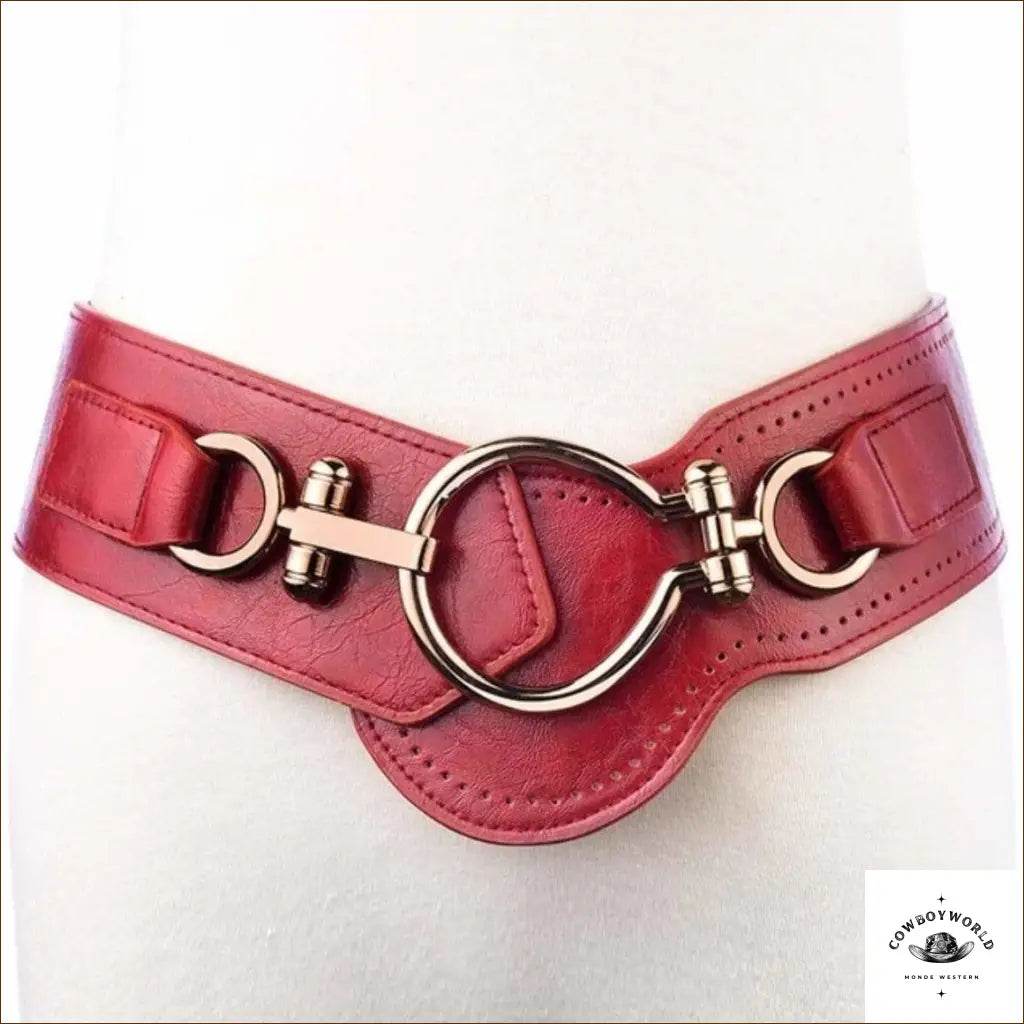 Ceinture Western Élastique - Cowboy World