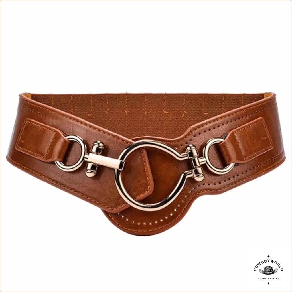 Ceinture Western Élastique - Cowboy World