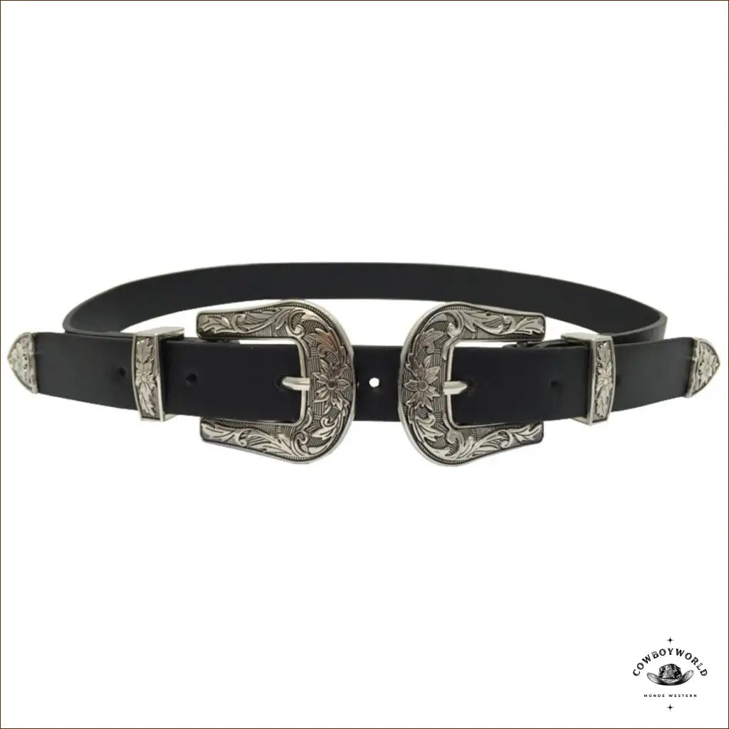 Ceinture Western Femme Double Boucle