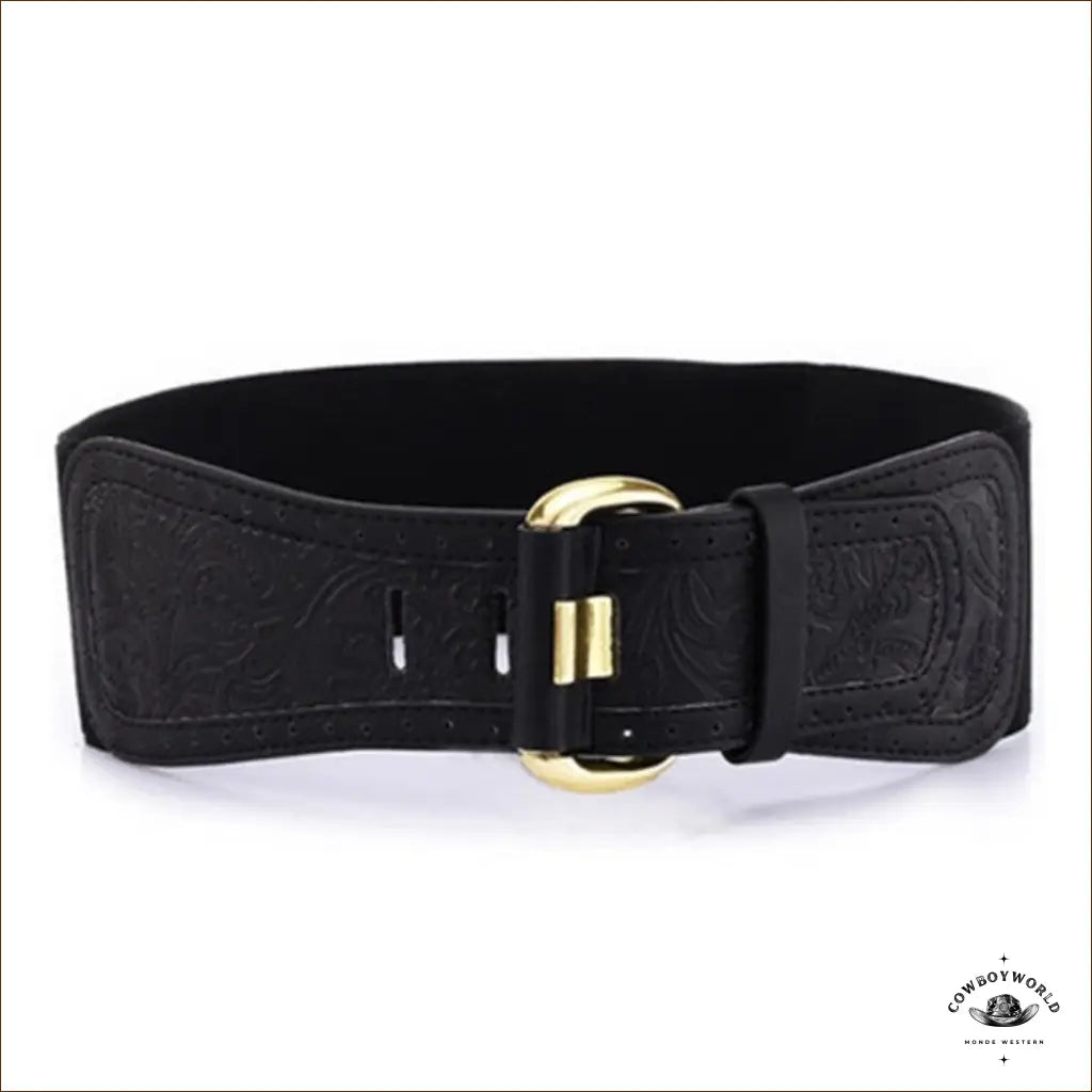 Ceinture Western Noire Femme