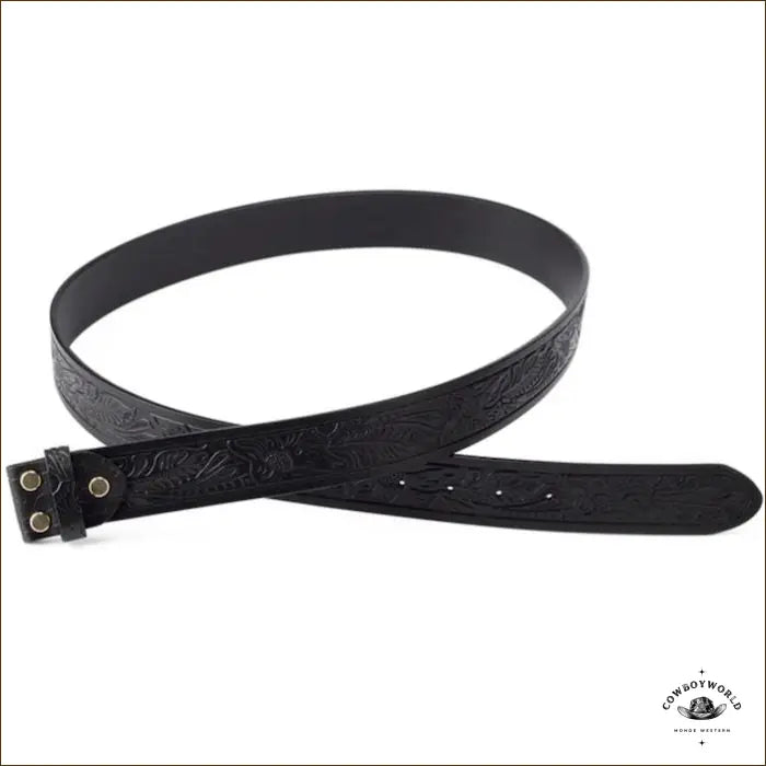 Ceinture Western Pour Boucle Interchangeable