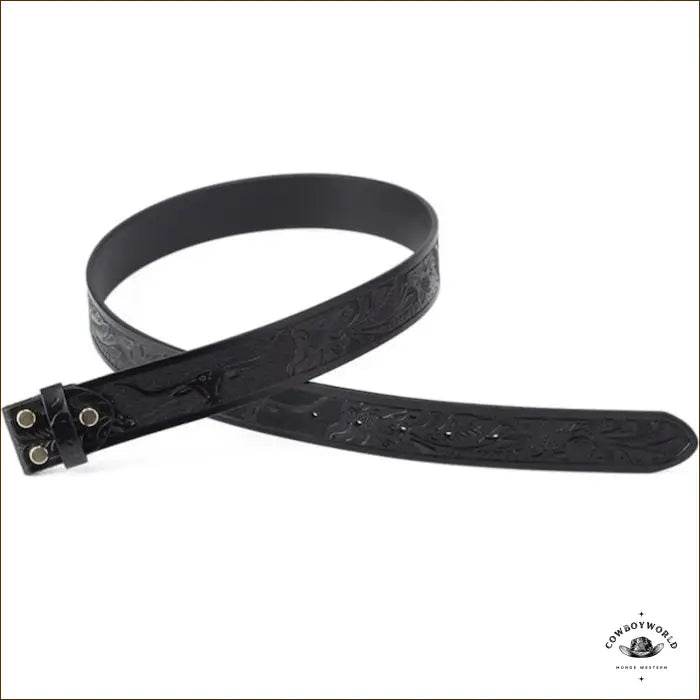 Ceinture Western Pour Boucle Interchangeable - Cowboy World