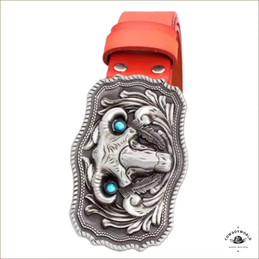 Ceinture Western Pour Homme - Cowboy World
