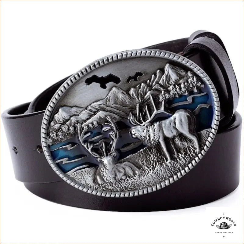 Ceinture Western Rouge