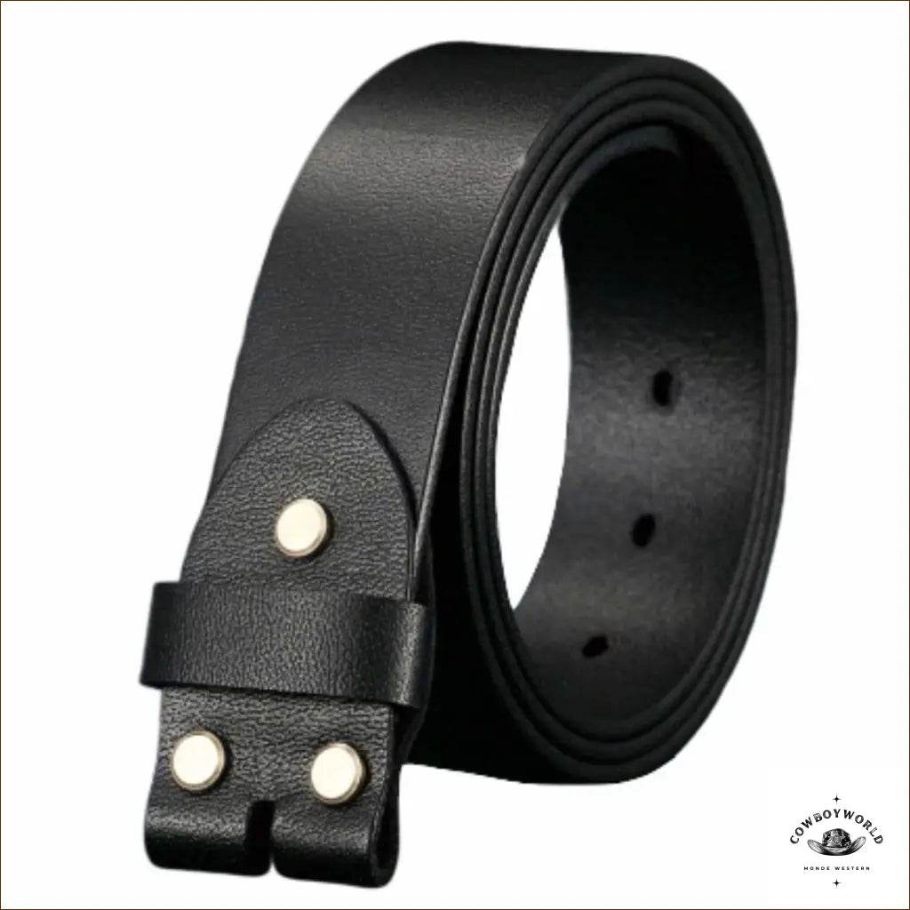 Ceinture Western Sans Boucle - Cowboy World