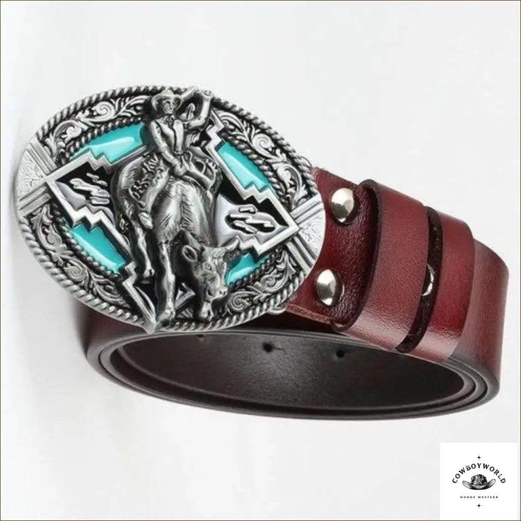 Ceinture Western Vintage - Cowboy World
