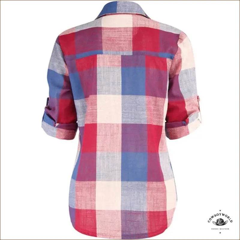 Chemise à Carreaux Femme Country - Cowboy World