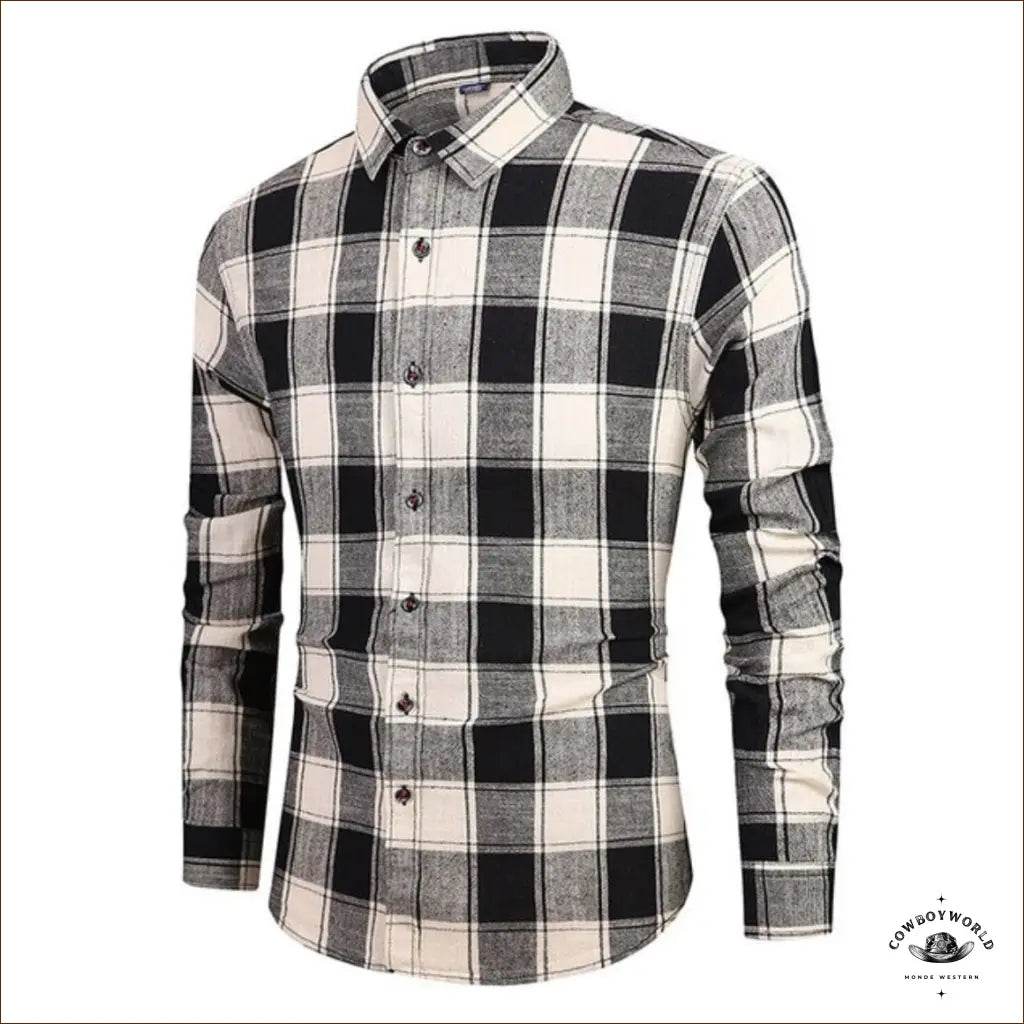 Chemise à Carreaux Style Cowboy - Cowboy World
