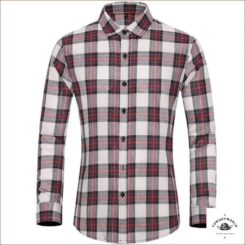Chemise à Carreaux Western